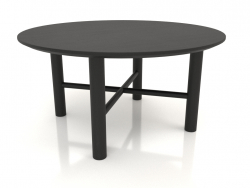 Mesa de centro JT 061 (opción 2) (D=800x400, madera negra)