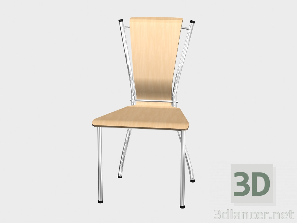 modèle 3D Chaise Dorino - preview