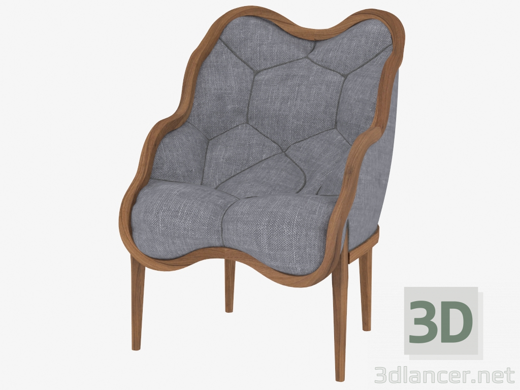 3 डी मॉडल कुर्सी (5613 लुई 6 ए) - पूर्वावलोकन