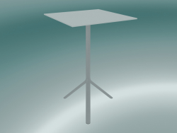 टेबल MIURA (9580-71 (70x70cm), H 108cm, सफ़ेद, सफेद)