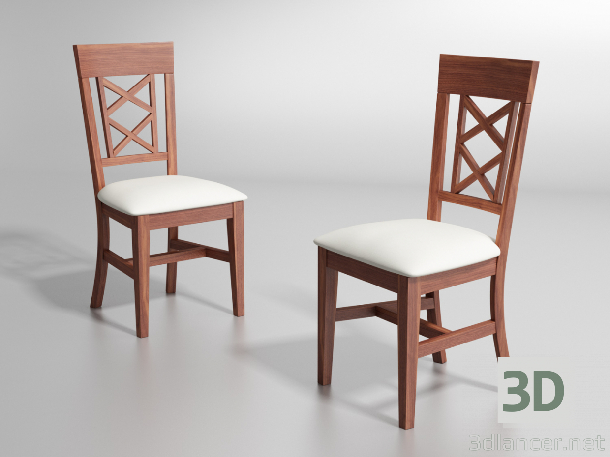 3d Naira chair model buy - render
