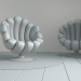 sillón arcoiris 3D modelo Compro - render