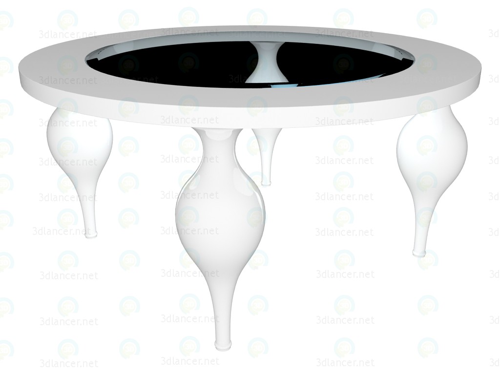 3d model Dining Table (round) - preview