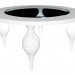 modello 3D Sala da pranzo tavolo tondo - anteprima