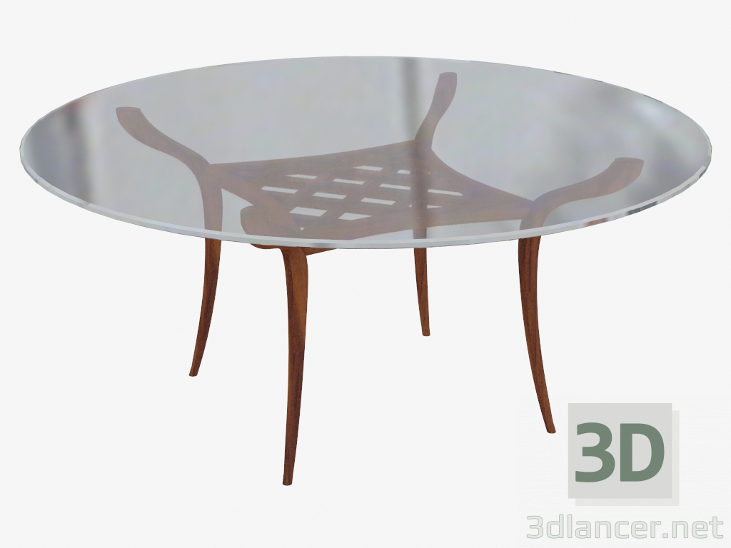 3D Modell Esstisch (Art. 3416a) - Vorschau