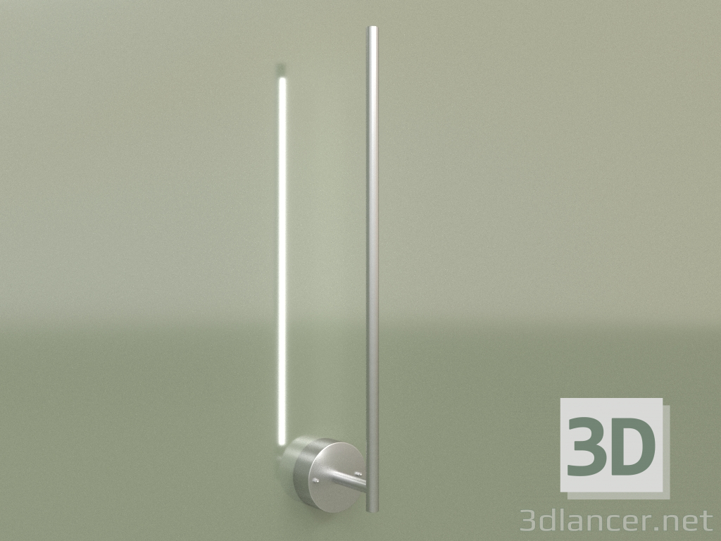Modelo 3d Lâmpada de parede LINE 600 26301-3 (Prata) - preview