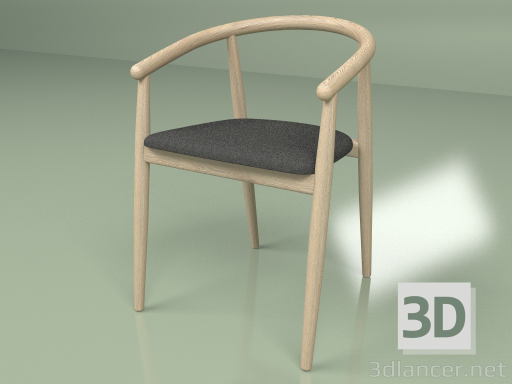 3D modeli Sandalye Mamon Ahşap - önizleme