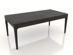 Table basse haute FARGO 1200x600x450 mm (chêne noir)