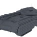 3D modeli Fütüristik tank "Mark" - önizleme
