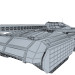3D Modell Futuristische Tank "Mark" - Vorschau