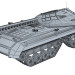 modèle 3D Tank futuriste "Marque" - preview