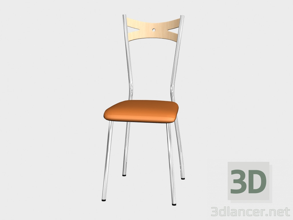 modèle 3D Chaise Fiamma - preview