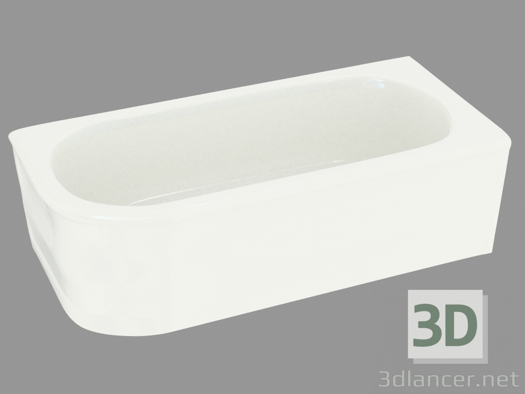 3D modeli Banyo Köşe Dalga - önizleme