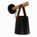 3d Nordic Wooden Hanging Wall Lamp model buy - render