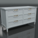 3d model Chest of drawers M004 - preview