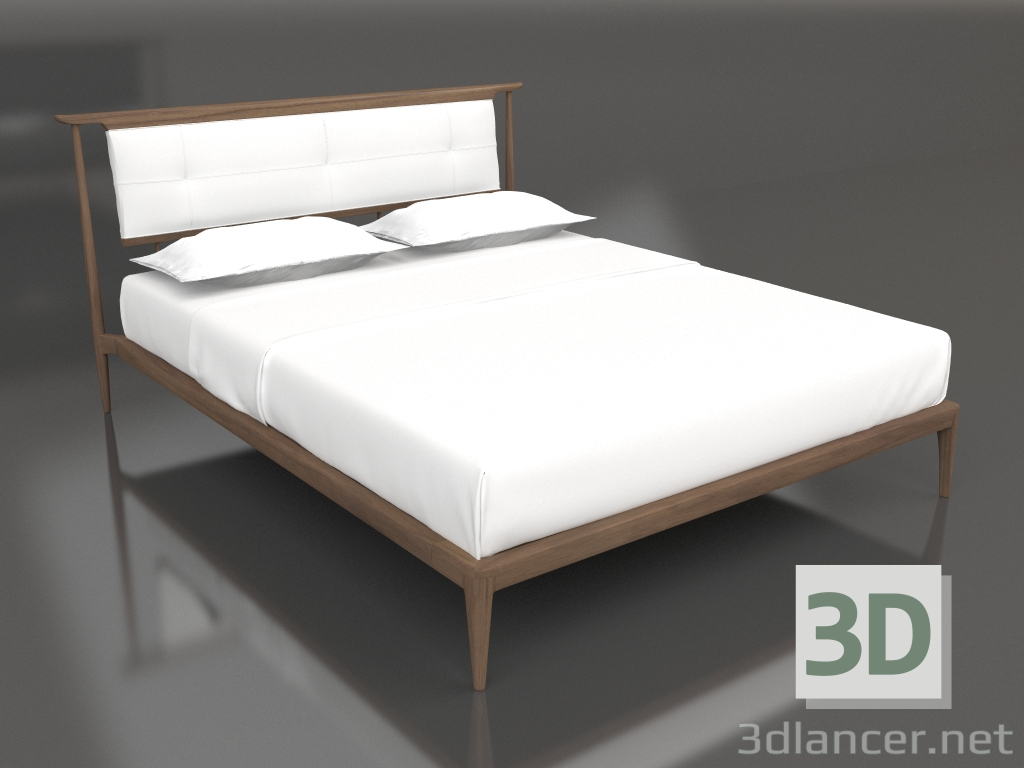 3D modeli Çift kişilik yatak Demasiado Corazon kraliçe - önizleme