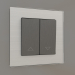 3d model Blinds switch (corrugated graphite) - preview