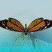 3D Modell Schmetterling - Vorschau