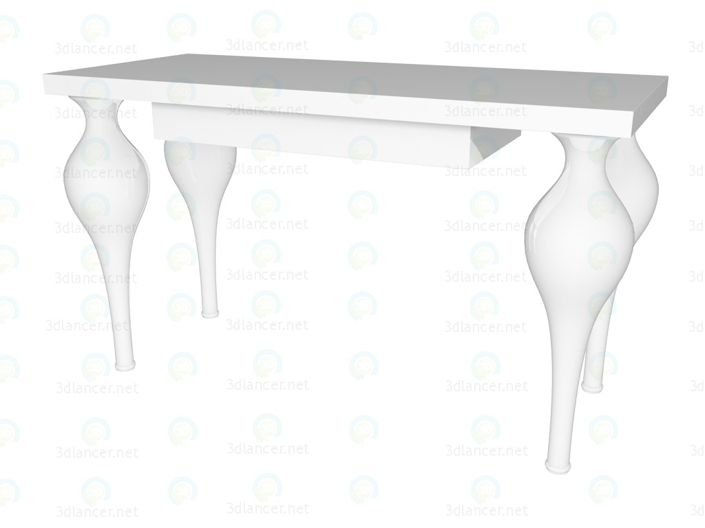 3D modeli Tuvalet Masası - önizleme