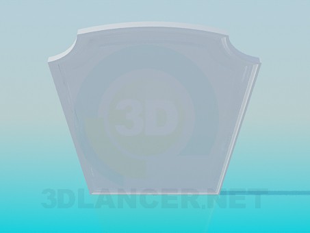 modèle 3D Encadrant les fenêtres - preview