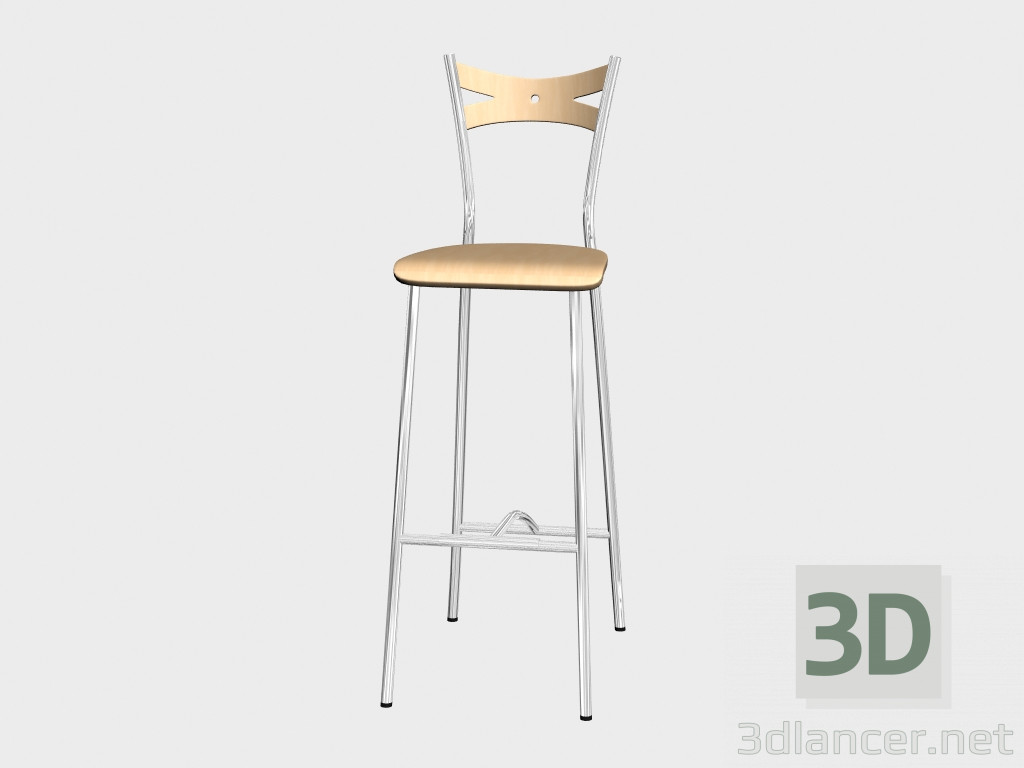 3D Modell Fiamma Hocker - Vorschau
