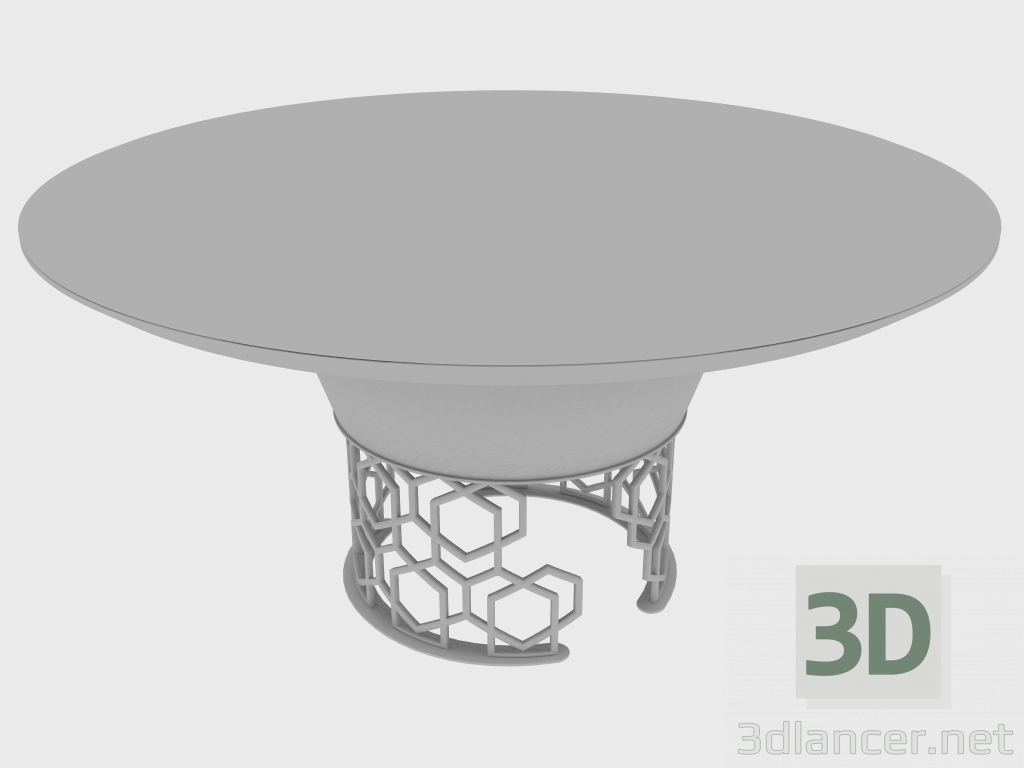 3 डी मॉडल खाने की मेज CLAIRMONT टेबल (d150xH74) - पूर्वावलोकन