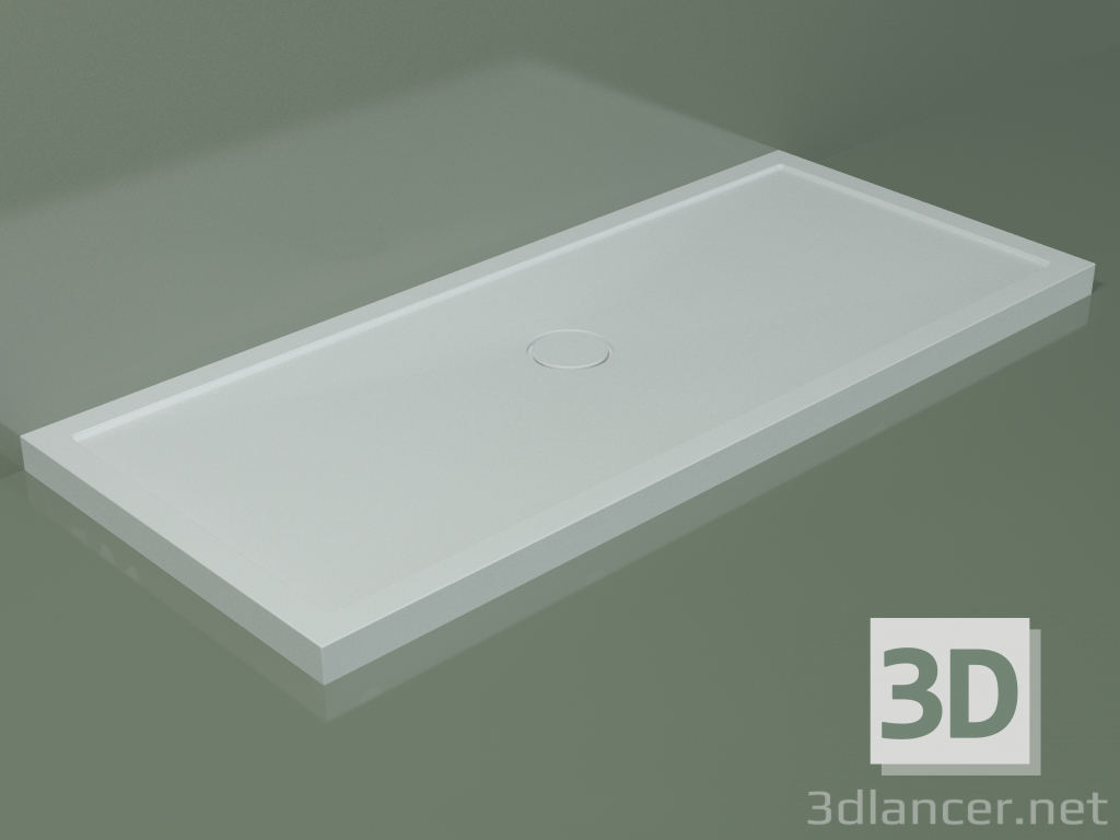 3D Modell Duschwanne Medio (30UM0113, Glacier White C01, 160x70 cm) - Vorschau