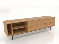 TV stand 3 1800 mm (natural oak)