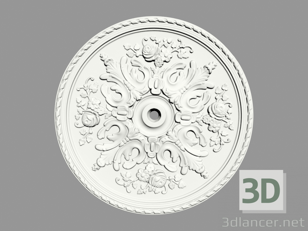 3d model Ceiling outlet (P117) - preview