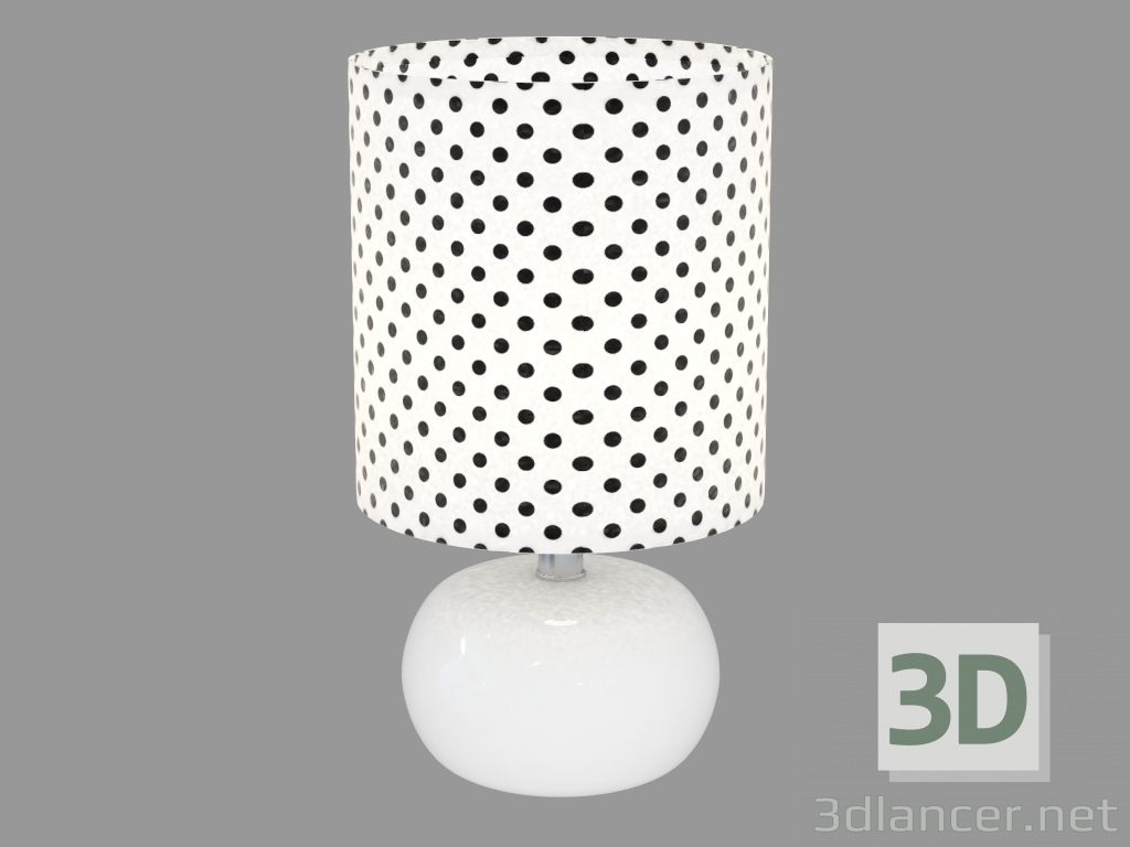 modello 3D Lampada da tavolo Kelly (607030101) - anteprima