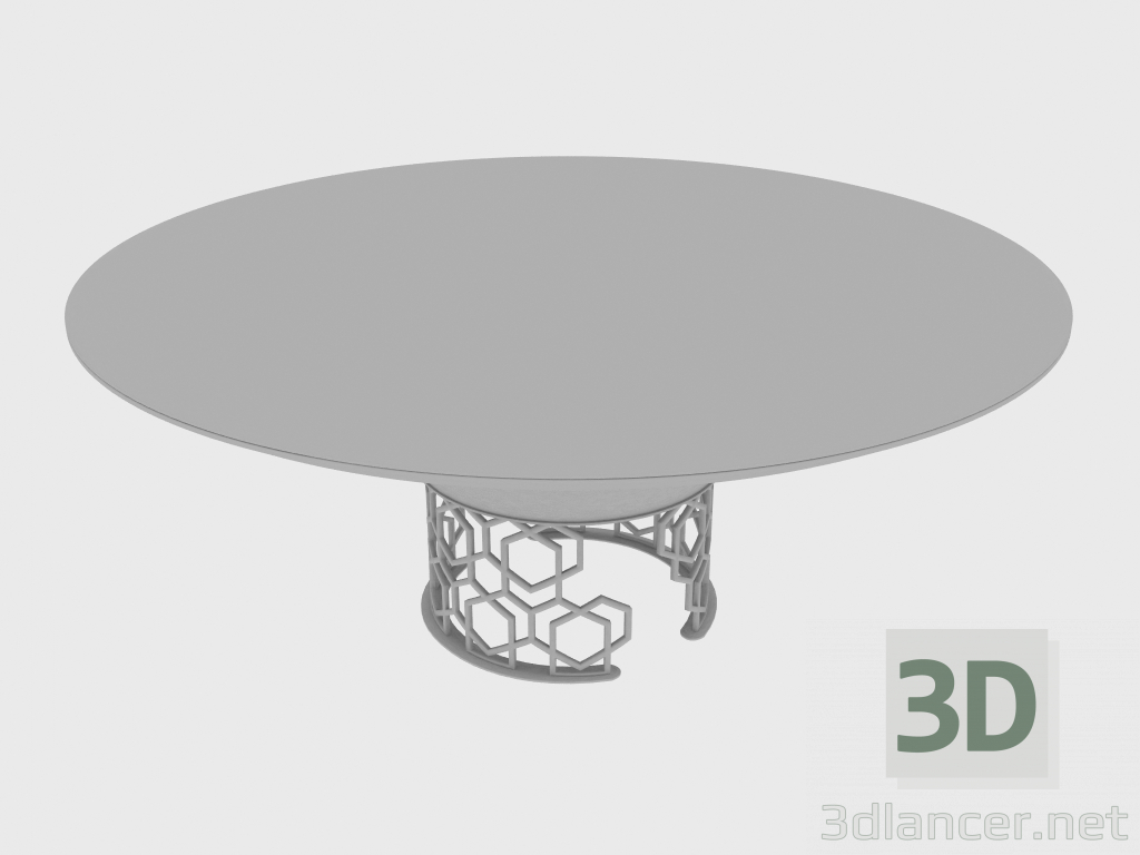 modèle 3D Table à manger CLAIRMONT TABLE (d180xH74) - preview