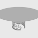 3d модель Стіл обідній CLAIRMONT TABLE (d180xH74) – превью