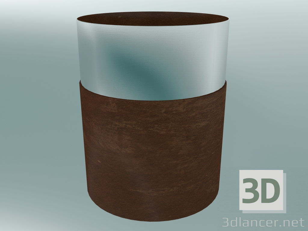 3 डी मॉडल असली रंग फूलदान (LP4) - पूर्वावलोकन