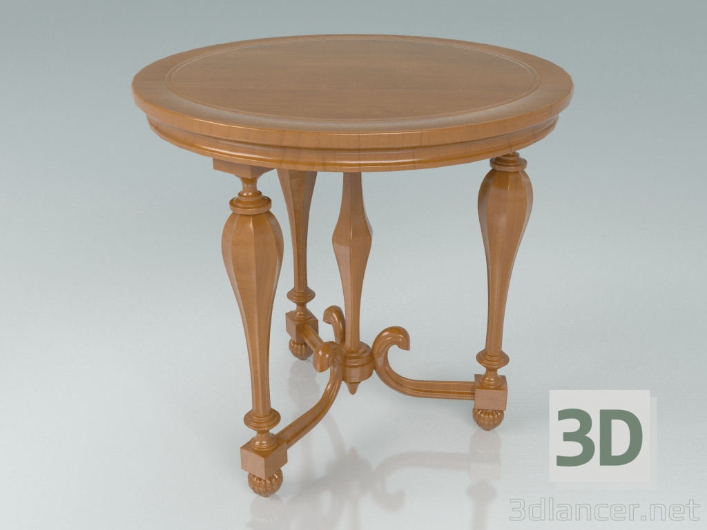 3d модель Круглый приставной столик (арт. 76231) – превью