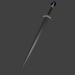 3d Sword model buy - render