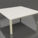 modèle 3D Table basse 94×94 (Or, DEKTON Sirocco) - preview