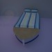 3d model Bed-boat - preview