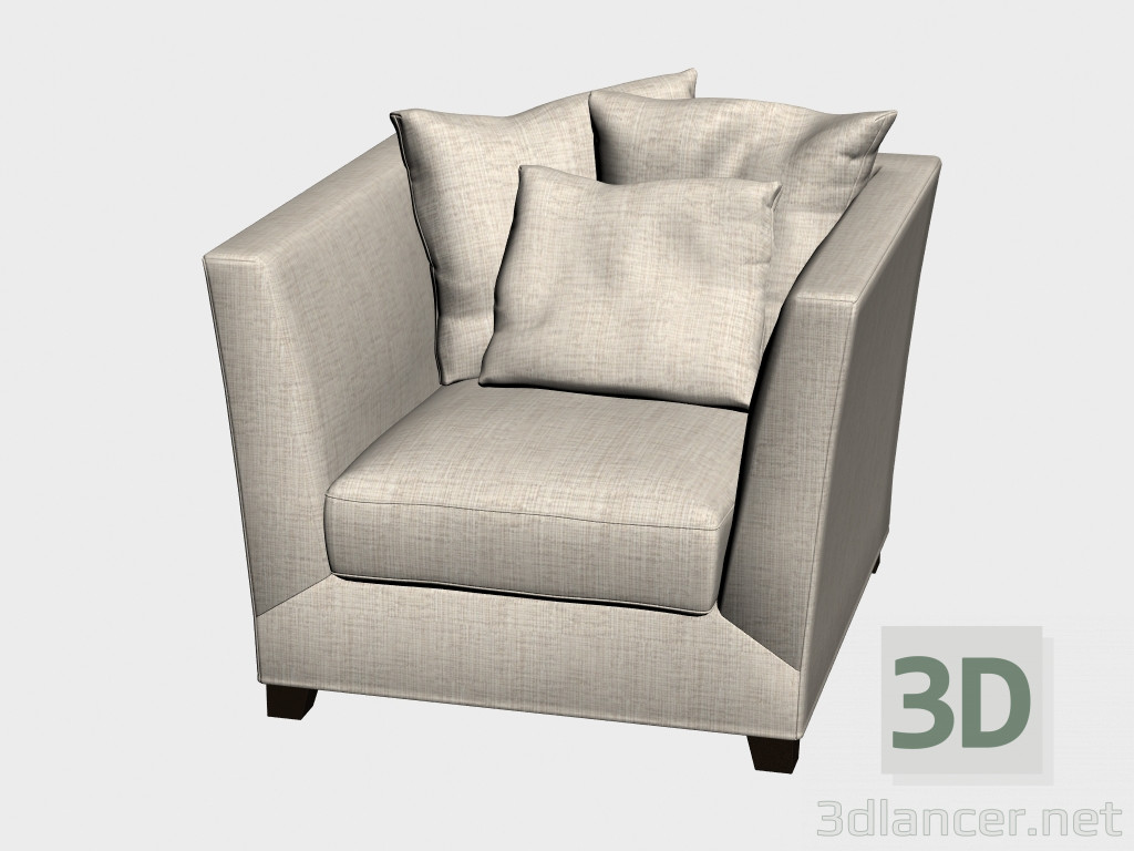 3d model Victory Armchair - preview