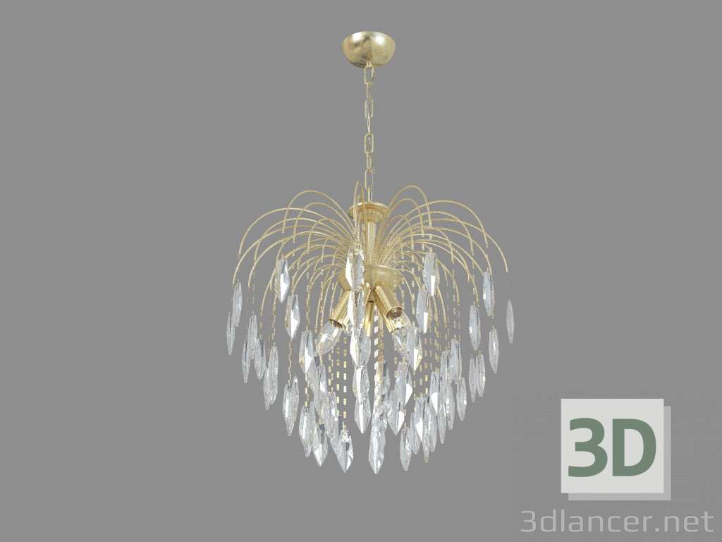 Modelo 3d Chandelier A5175LM-5GO - preview