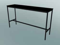 Rectangular table Base High 50x190x105 (Black)