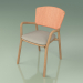 modèle 3D Chaise 061 (Orange, Teck) - preview