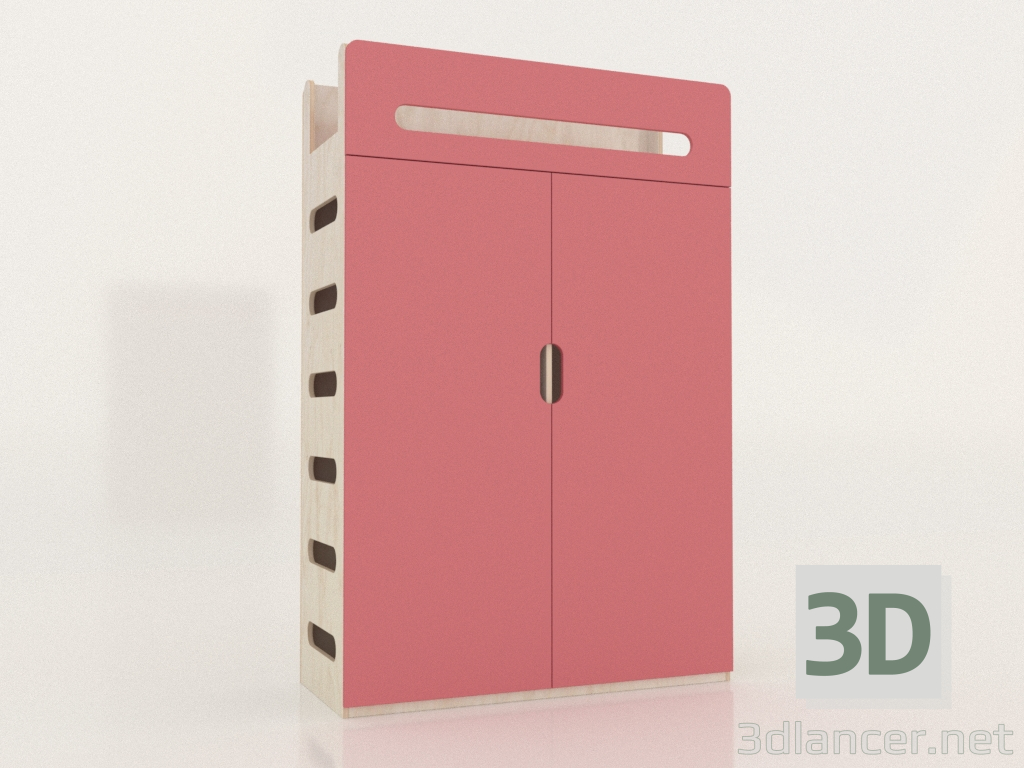 3D Modell Kleiderschrank geschlossen MOVE WB (WEMWB2) - Vorschau