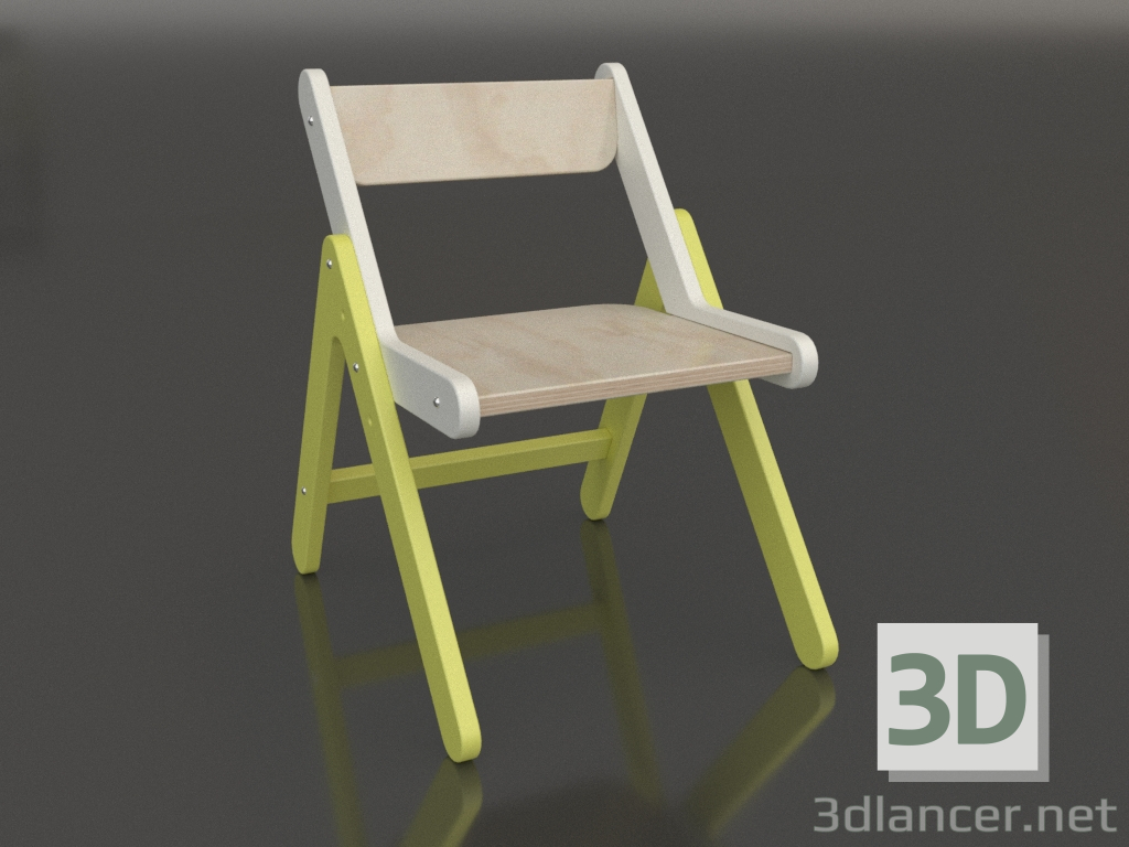modèle 3D Chaise NOOK C (CJDNA1) - preview