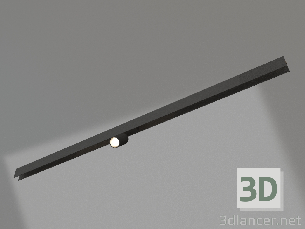 modello 3D Lampada MAG-SPOT-25-R65-5W Warm3000 (BK, 30 gradi, 24V) - anteprima