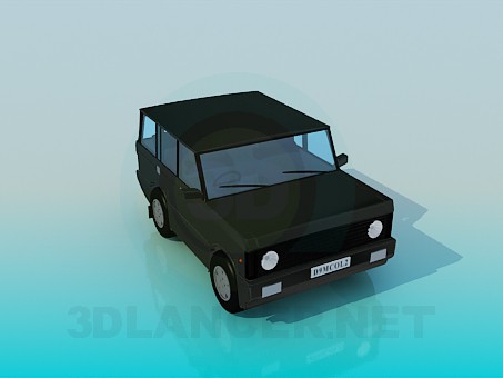 3D Modell Auto - Vorschau