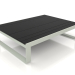 3d model Coffee table 120 (DEKTON Domoos, Cement gray) - preview