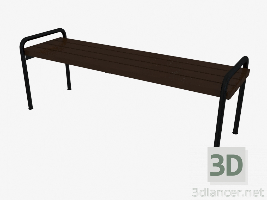 3d model Bench (W0028) - preview