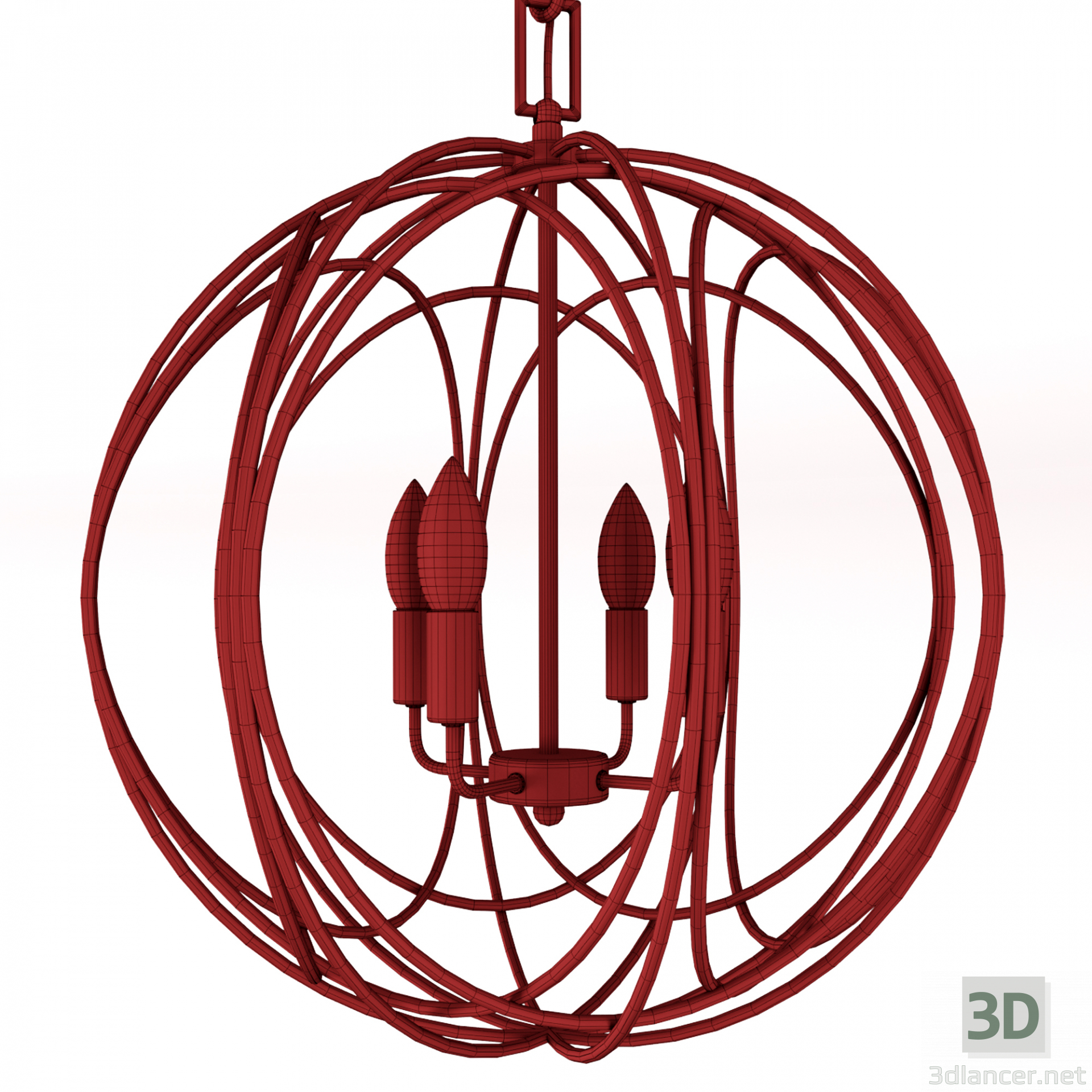 3d Arbor Lamp Cage модель купити - зображення