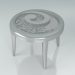 3d model Round coffee table (art. 76234) - preview