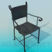 3d model Iron chair - preview